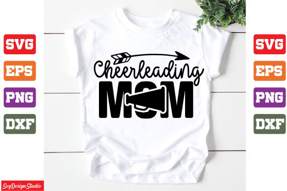 Cheerleading Mom SVG: Graphics for Crafts