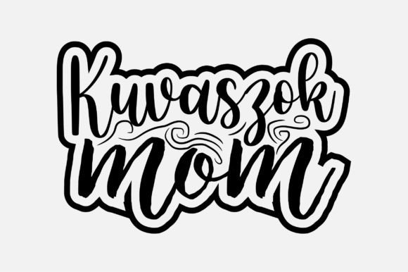 Kuvasz Mom SVG: Premium Graphics for Crafts