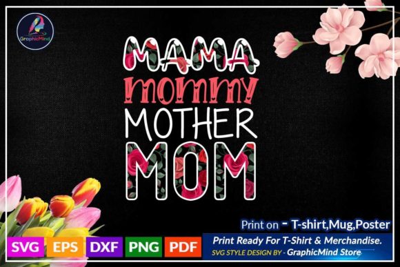 Mom SVG Graphics for Crafts & Branding