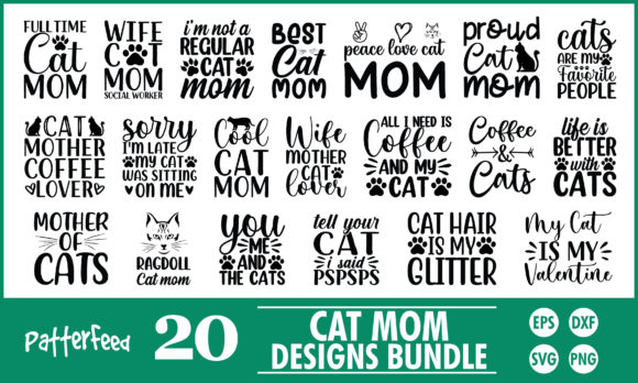 Reviewing Cat Mom SVG Bundle Designs for Embroidery