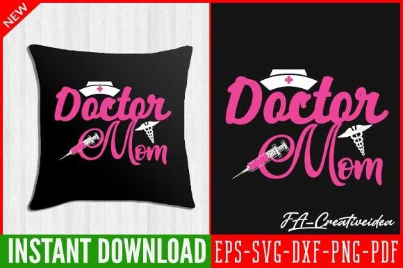 Reviewing the Doctor Mom SVG for Embroidery Projects