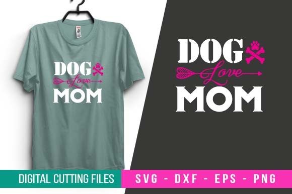 Reviewing the Dog Love Mom SVG for Real Embroidery